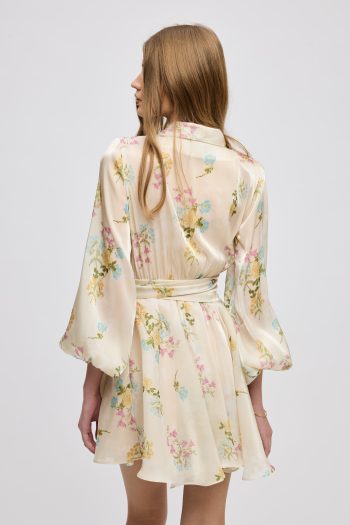 Butter Blossom Mini Dress – Print - Image 8