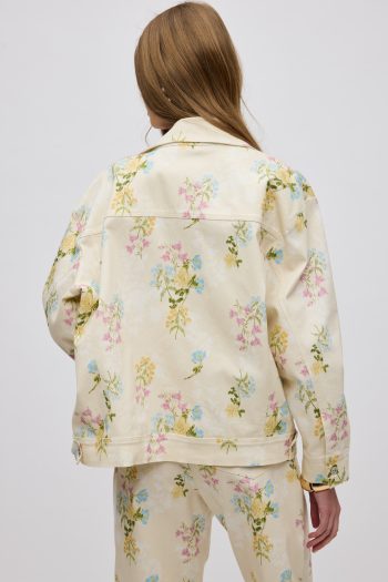 Butter Blossom Denim Jacket – Print - Image 7