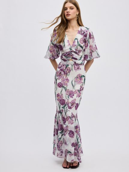 Tulipa Maxi Skirt – Print