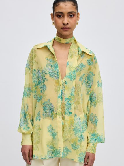 Lime Petals Shirt – Print