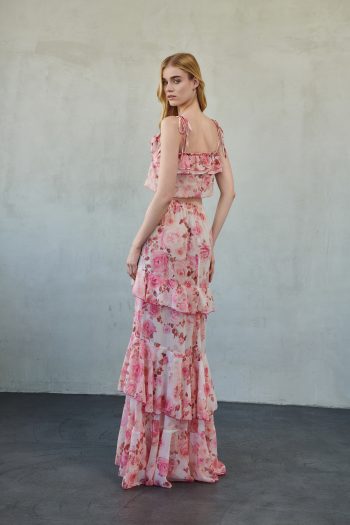 Felinia Ruffle Skirt – Print - Image 5