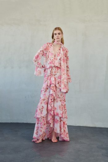 Felinia Ruffle Skirt – Print