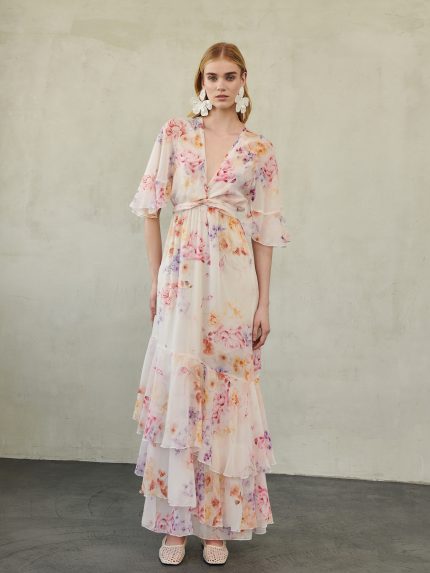 Villy Caftan Dress – Print