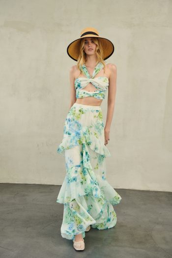 Zayel Ruffle Skirt – Print - Image 4