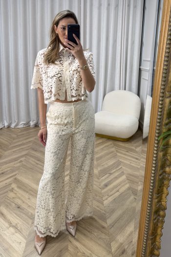 Amaryllis Lace Set – Ecru