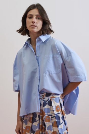 Gala Oversized Shirt – Ciel