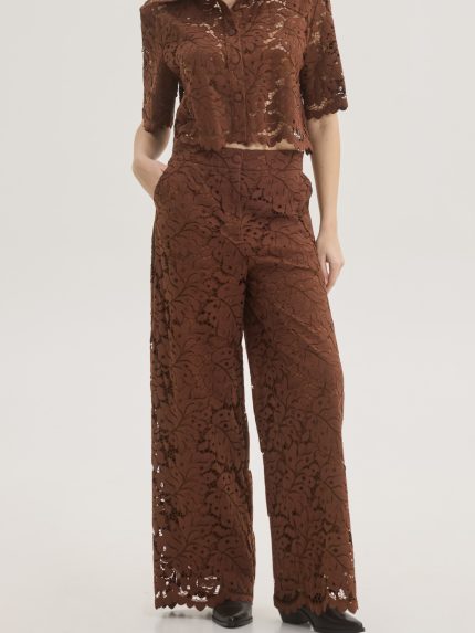 Amaryllis Lace Set – Brown