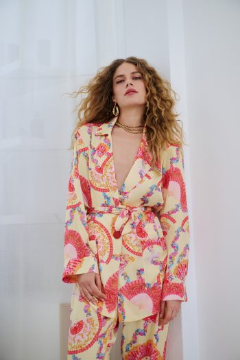 Goldray Satin Set – Print