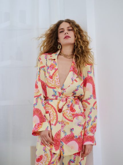 Goldray Satin Set – Print