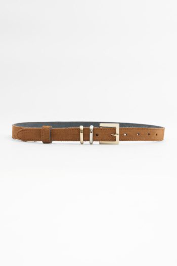 Ellis Suede Belt – Tabac - Image 2