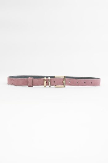 Ellis Suede Belt – Pink - Image 4