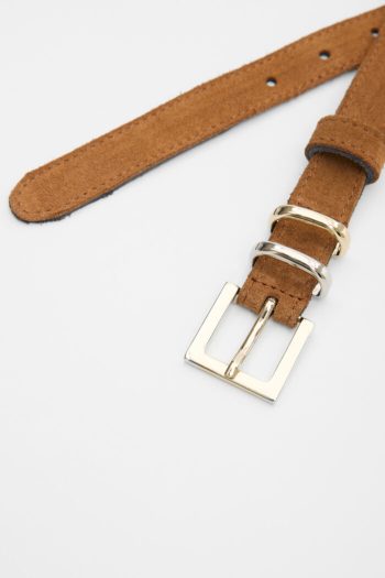 Ellis Suede Belt – Tabac - Image 3