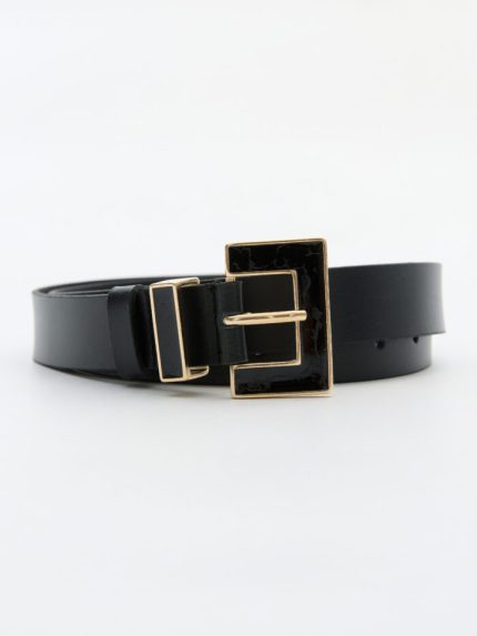 Butter Leather Belt – Black