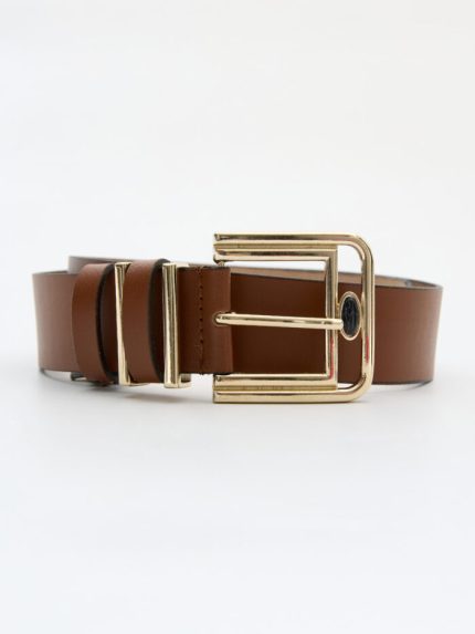 Layers Leather Belt – Tabac