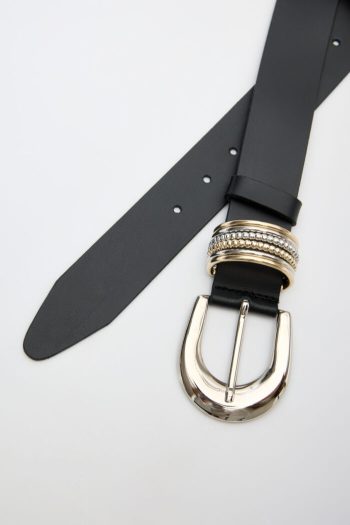 Treasure Leather Belt – Black - Image 4