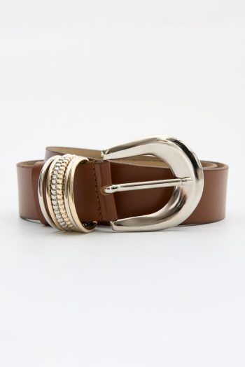 Treasure Leather Belt – Tabac