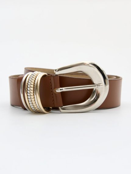 Treasure Leather Belt – Tabac