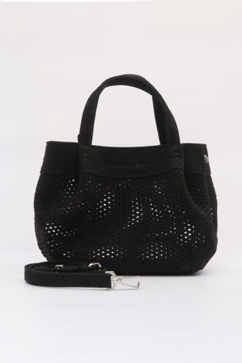 Horizon Suede Bag – Black - Image 2