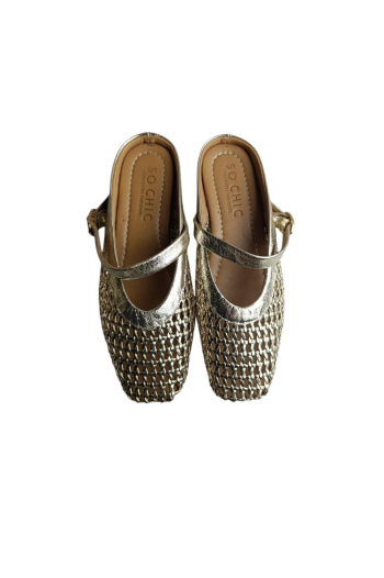 Tori Ballet Flat – Gold - Image 2