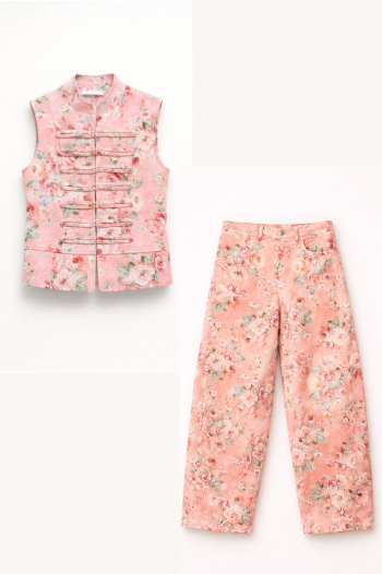 Alyssa Floral Set – Pink