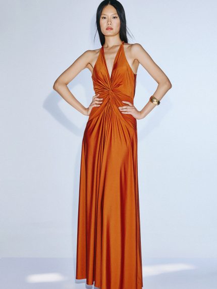 Thea Dress – Terracotta