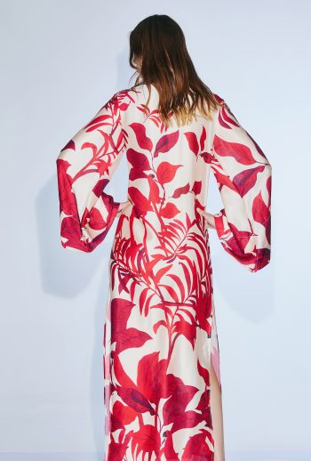 Alkmini Dress – Beige Print - Image 4