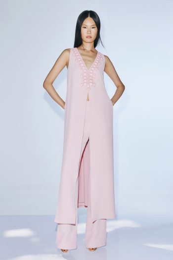 Cassandra Tunic Set – Pink/Baby Blue