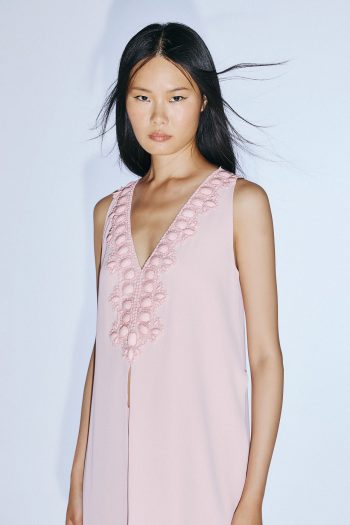 Cassandra Tunic Set – Pink/Baby Blue - Image 2