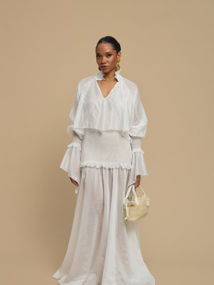 Iris Dress – White