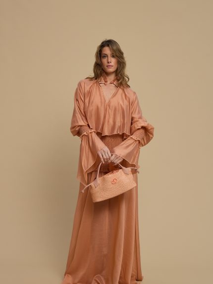 Iris Dress – Dusty Pink