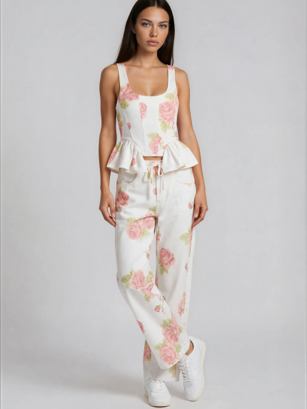 Azalea Floral Set – Pink