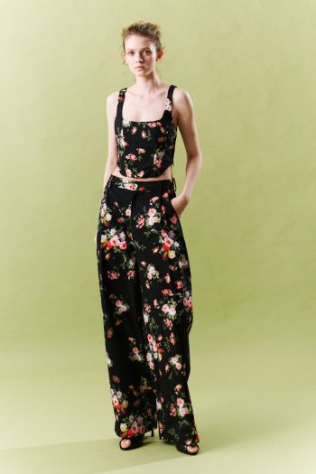 Poppy Floral Set – Black